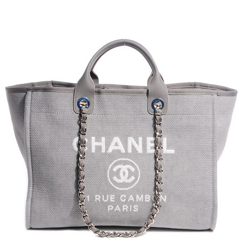 inspired chanel deauville tote|Chanel large deauville shopping tote.